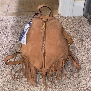 Rebecca Minkoff StevieJulian Backpack Suede Fringe